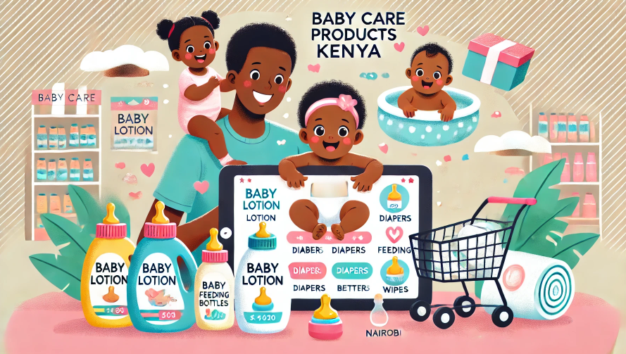 Discover Baby Care Products Kenya with soft organic safe products for newborns infants and toddlers